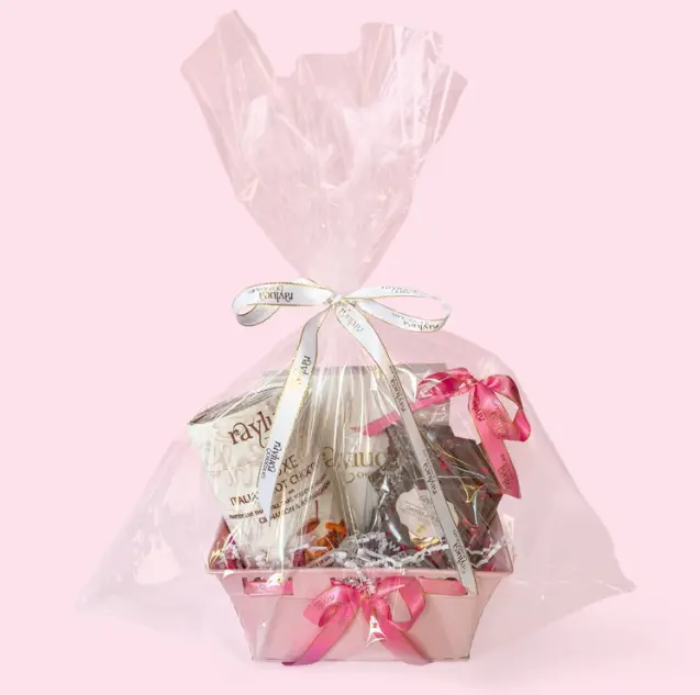SO VERY THANKFUL GIFT BASKET, Tucked inside is an assortment of sweet and savory favorites, like a chocolate sampler box, chocolate bark, and the bestseller Classic Italian Hot Chocolate with adaptogens.