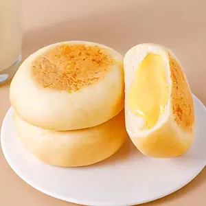 Custard Filled Cakes, Creamy Egg Milk Center, Soft & Sweet