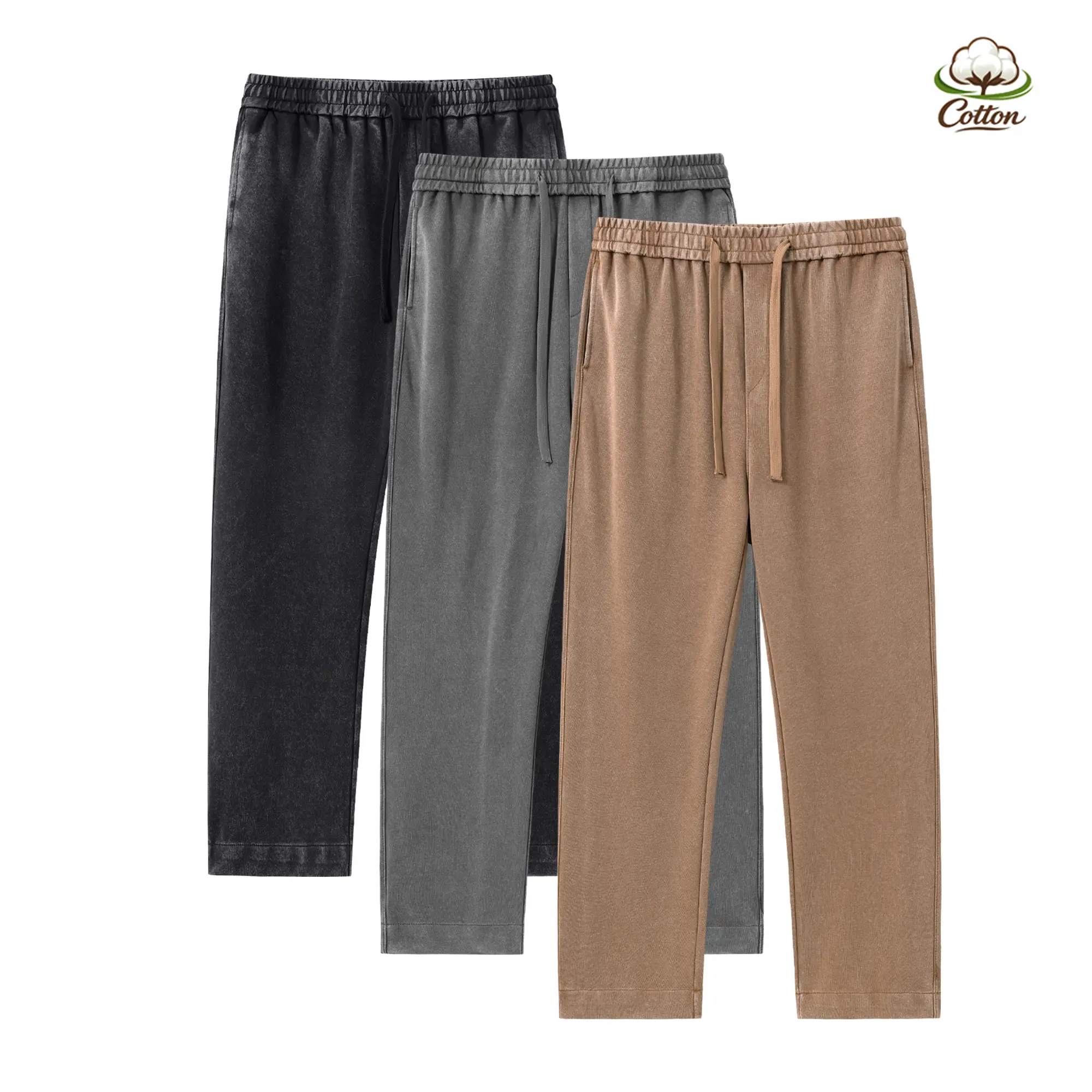 3 pack men’s acid wash, washed cotton solid color athletic casual sweatpants, all season, unisex 3 pack men’s acid wash, washed cotton solid color athletic casual sweatpants, all season, unisex