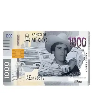 Charlino Sanchez Banco De Mexico Debit Card Sticker