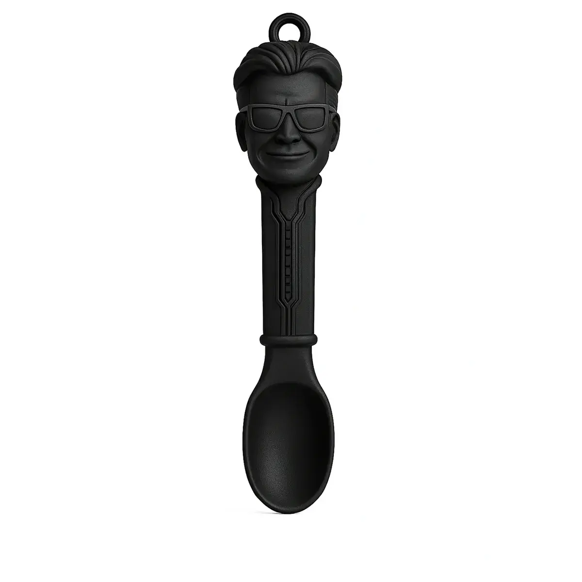 Charlie Spoon with Necklace Loop Cutlery Tableware Unique Design Vacuum Spoon & Necklace Loop Combo Versatile Usage