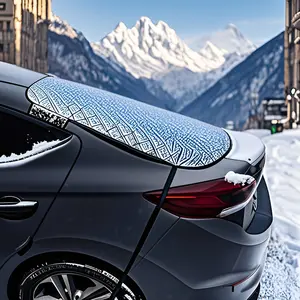 UV Protection Car Rear Window Sunshade & Snow Cover, Enhances Privacy for 4-Door Vehicles, Durable Weather Resistant Accessory, Sunshade For Car Outside