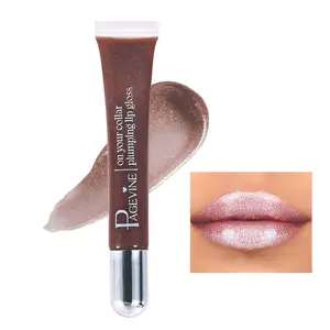Dual-Tone Lip Oil Lip Care & Tint 2-in-1 Smooth Texture Buildable Creates Plump Sexy Lips Commute Date Quick Makeup Tool