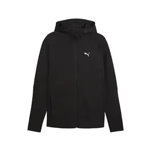 PUMA Mens Evostripe Hoodie Athletic Outerwear Casual - Black