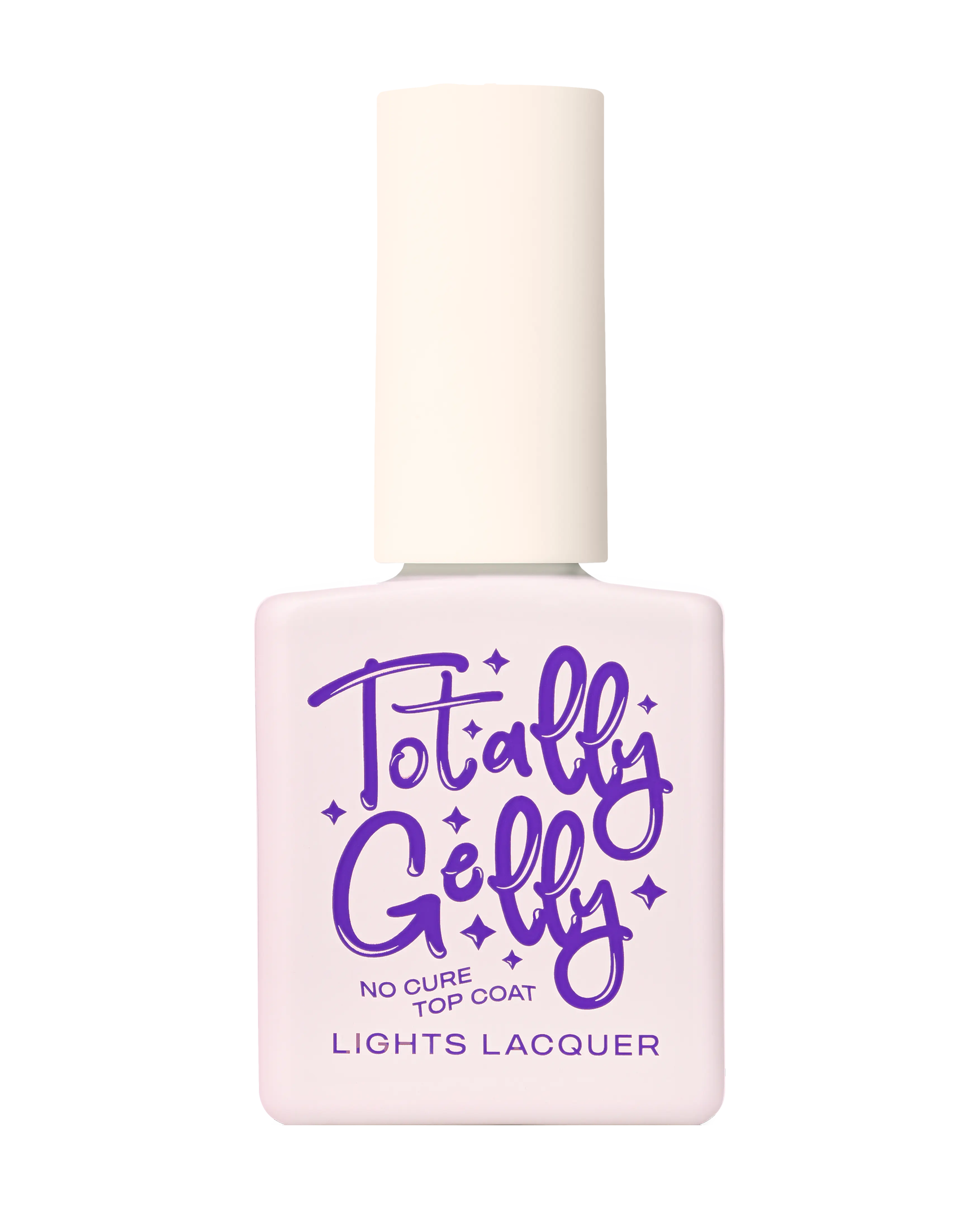 Totally Gelly Long Lasting No Cure Top Coat - Get that juicy, glassy, plumped-up finish—no UV lamp needed.