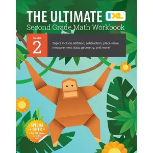 The IXL Ultimate 2nd Grade Math Workbook, Activity Book for Kids Ages 7-8 Covering Addition, Subtraction, Place Value, Geometry, Measuring, and More Mathematics (IXL Ultimate Workbooks) Paperback – December 1, 2019