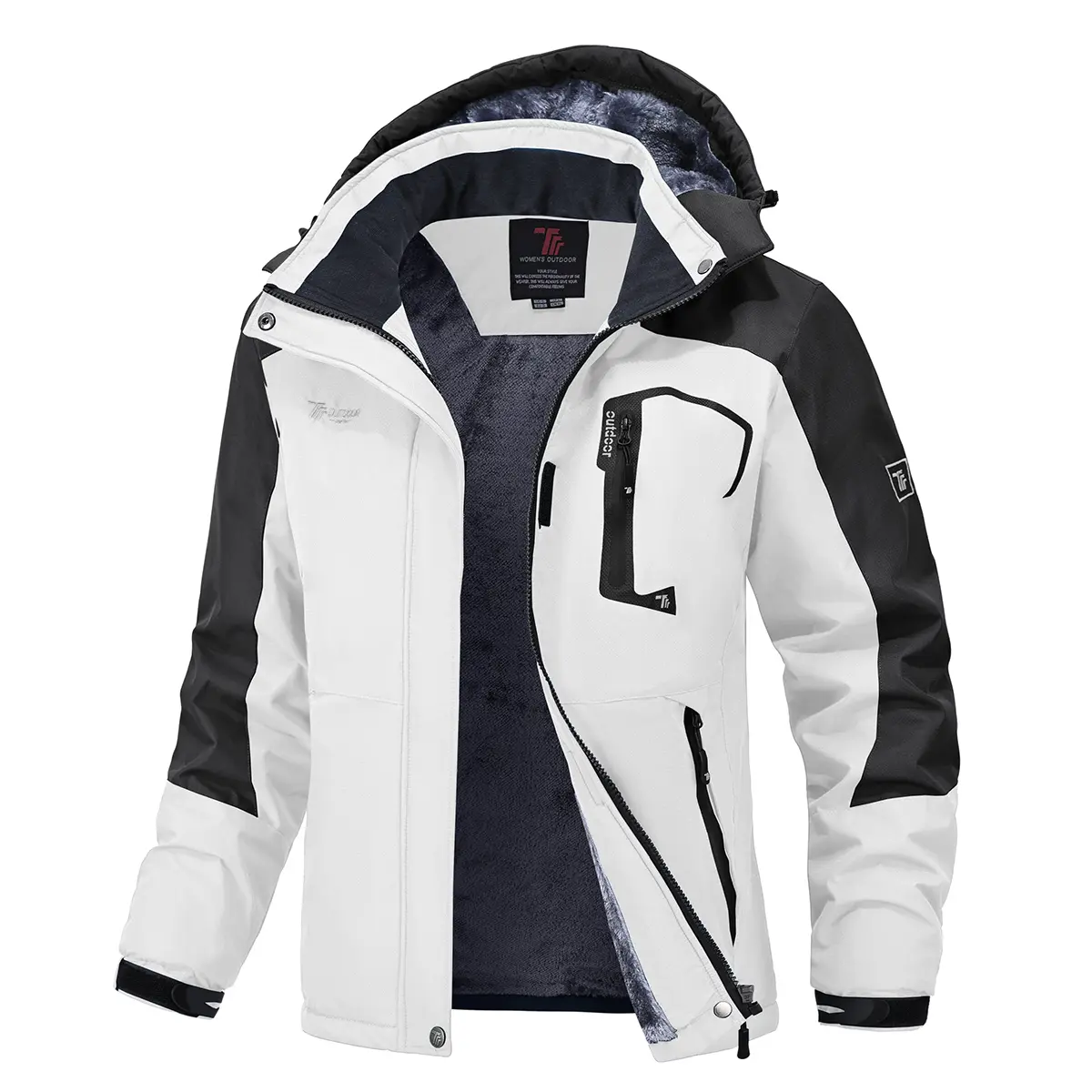 GOPUNE Womens Waterproof Ski Snow Jackets Warm Winter Coats Fleece Lined Hooded Rain Windbreaker GOPUNE Womens Waterproof Ski Snow Jackets Warm Winter Coats Fleece Lined Hooded Rain Windbreaker