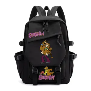 Viral TikTok Scooby-Doo Anime Backpack 2025! Full-Print Design + 17" Laptop Compartment  Waterproof & 3 Quick-Access Pockets for School/Con/Travel