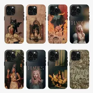 Hades Album Phone Case, Hip Hop Inspired Collage Art Shockproof Heavy Duty Drop Protection Cover, Trendy Fan Gift For iPhone 11 12 13 14 15 16 17 Pro Max Plus Samsung 5Suitable for iPhone 17-11 Pro Max/Plus and  Samsung Galaxy S23-25