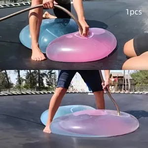 Giant Transparent Bubble Ball, Fillable Water Bubble Ball, Perfect for Outdoor Fun, Beach Activities, Party Games, Celebrations