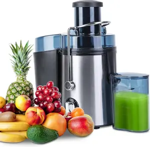 Juicer Machine, 1000W Centrifugal Juicer Extractor with Wide Mouth 3” Feed Chute for Fruit Vegetable, Easy to Clean, Stainless Steel, BPA-free Blender Grinders