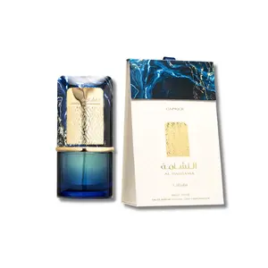 Lattafa Al Nashama Caprice Eau De Parfum, 3.4fl.oz Unisex Arabian Aromatic Citrus Woody Fragrance Essence