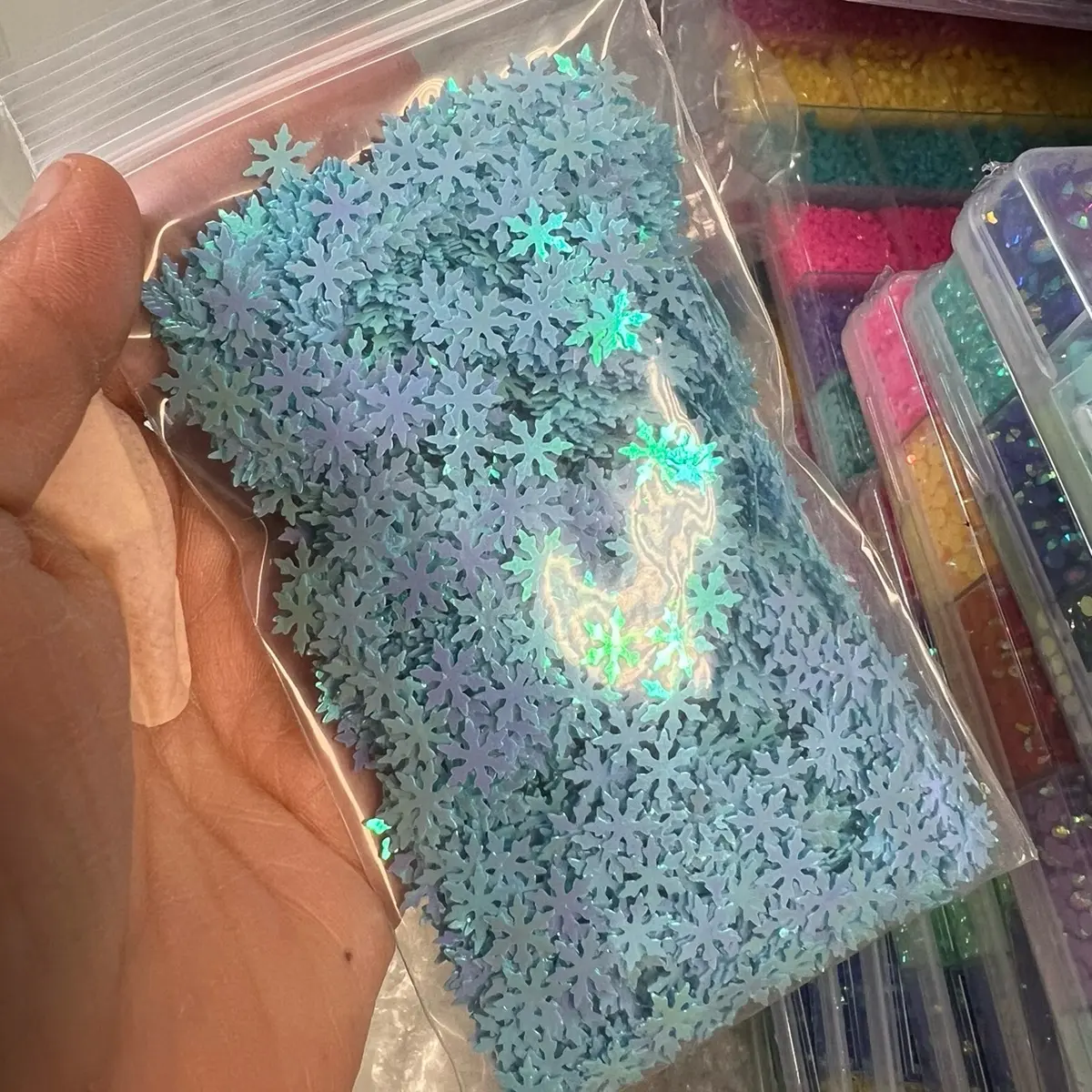 Fake Snow flakes crafts Fake Snow flakes crafts