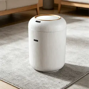 Smart Sensor Trash Can, Touchless Automatic Wastebasket for Kitchen, Bathroom, Bedroom and Office