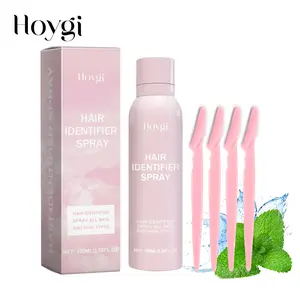 Hoygi Facial Hair Targeting Spray, Gentle Non-Irritating, Skin Softening, Smooth, Rapid Facial Hair Cleansing, Hair Removal Spray