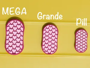 Love Bug Fidget Slider - Ladybug Keychain Accessory Included - MozzieMakes - Magnetic Sensory Toy