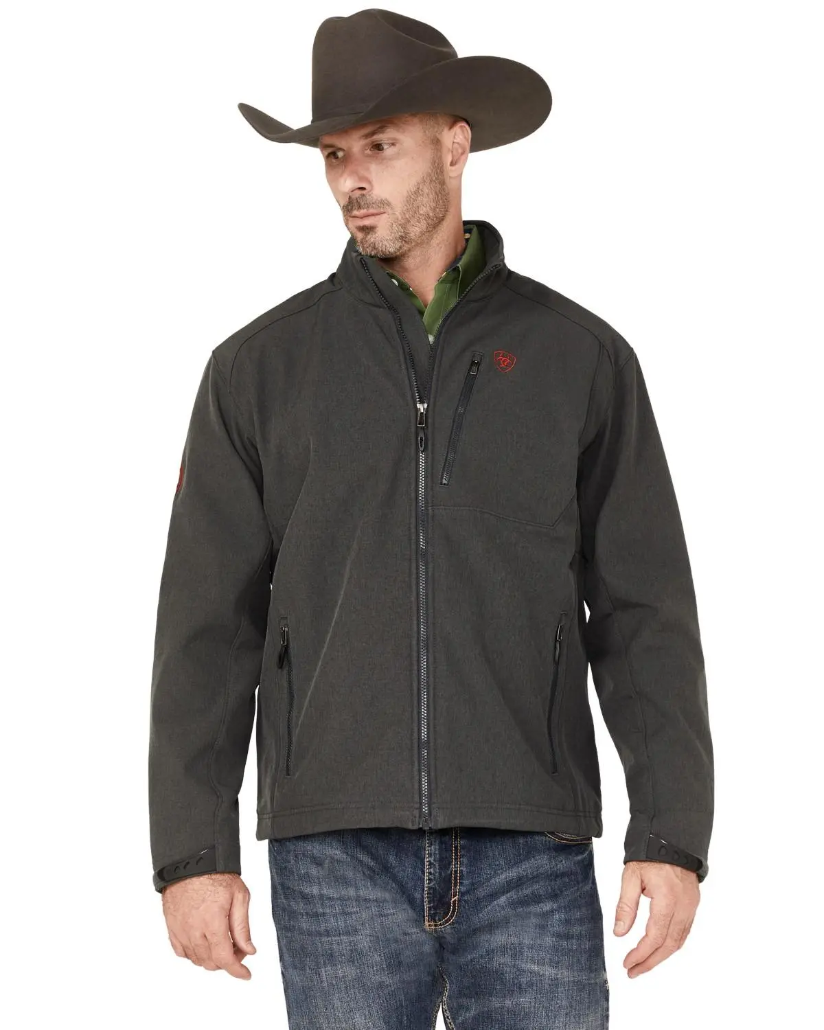 Ariat Men's Men'S Logo 2.0 Americana Softshell Jacket - 10041616