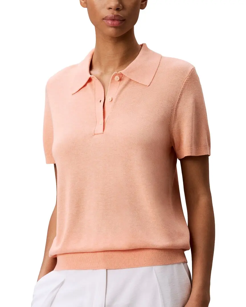Calvin Klein Fine Gauge Polo Shirt