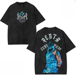 Penta El Zero Miedo Lucha Libre T-Shirt Oversized Graphic Tee with Bold Skull Design, Perfect for Wrestling Fans & Collectors Comfort Fit