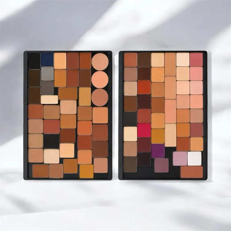 Large Double Sided Magnetic Makeup Container – No Hinge Design
