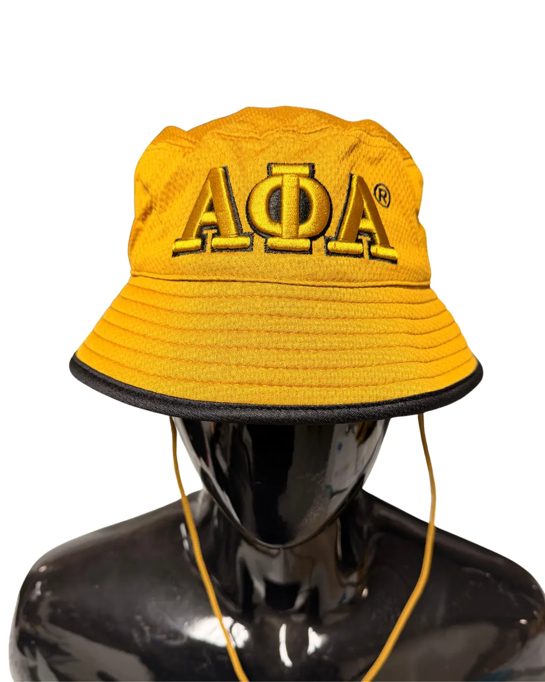 Alpha Phi Alpha Floppy 3 Letter Bucket Hat Alpha Phi Alpha Floppy 3 Letter Bucket Hat