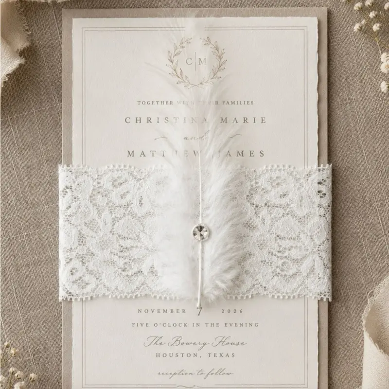 Party Invitation Wrap