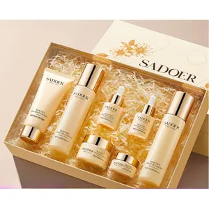 Luxury Honey Skincare Kit, Hydrating Set, Hydrating & Brightening, Pore Refining, Face Care Routine, Gift Box, Sensitive Skin Friendly, Moisturizer, Skin Care Products