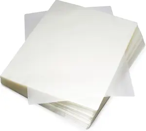 Pack of 200 - Clear Thermal Laminating Plastic Paper Laminator Sheets, 9 x 11.5-Inch, 2.8mil