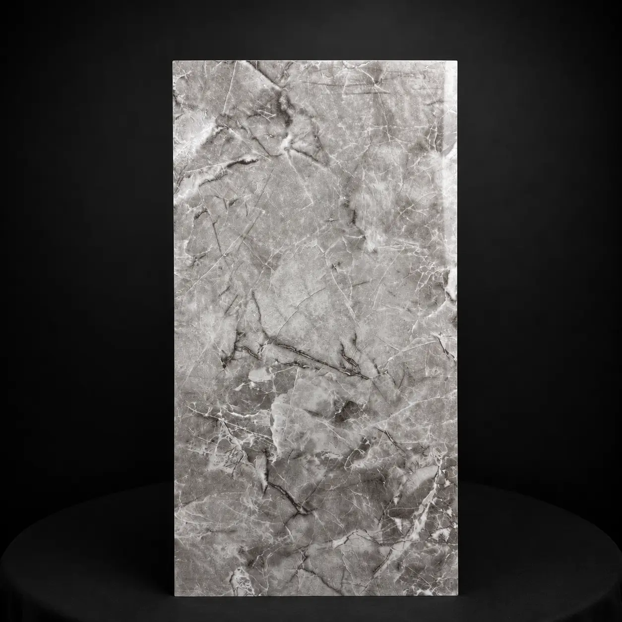 2Peel and Stick Backsplash Tile 12"x24", 20-Pack Grey Marble Self-Adhesive Wall Tiles PVC