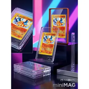 miniMAG by MAGNETO crystal clear acrylic raw card upgrade to slab display