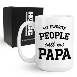 My Favorite People call me Papa Coffee Mug