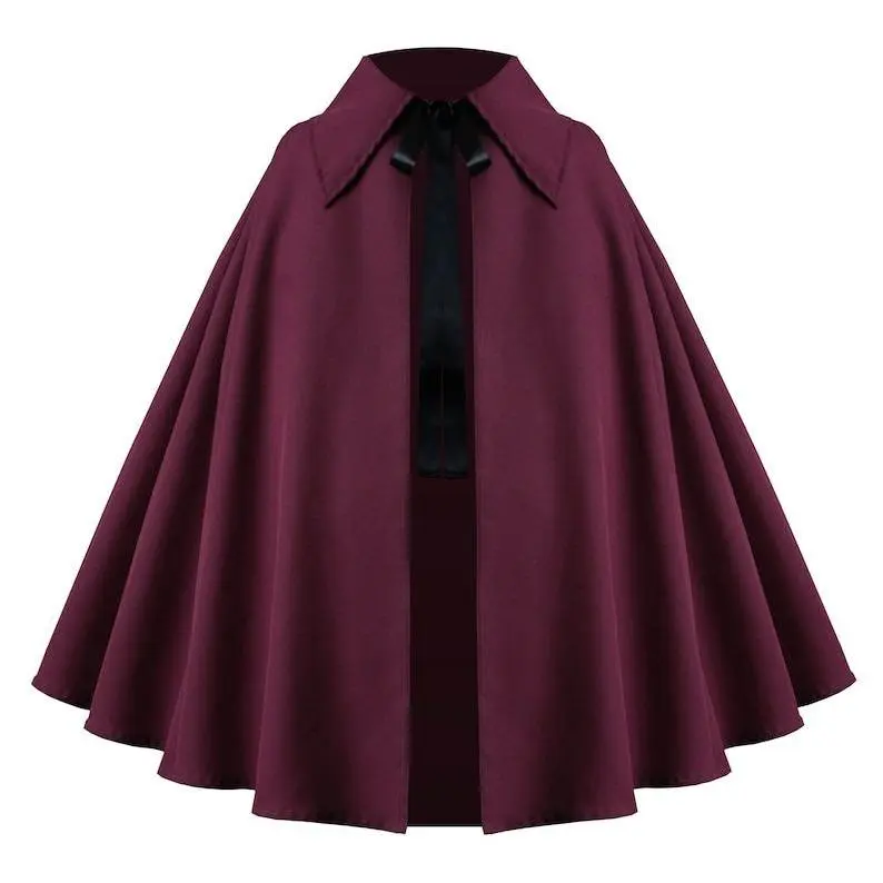 Gothic Steampunk Victorian Medieval Renaissance Larp Wizard Capelet Cloak for Men and Women - Costume, Womenswear Gothic Steampunk Victorian Medieval Renaissance Larp Wizard Capelet Cloak for Men and Women - Costume, Womenswear