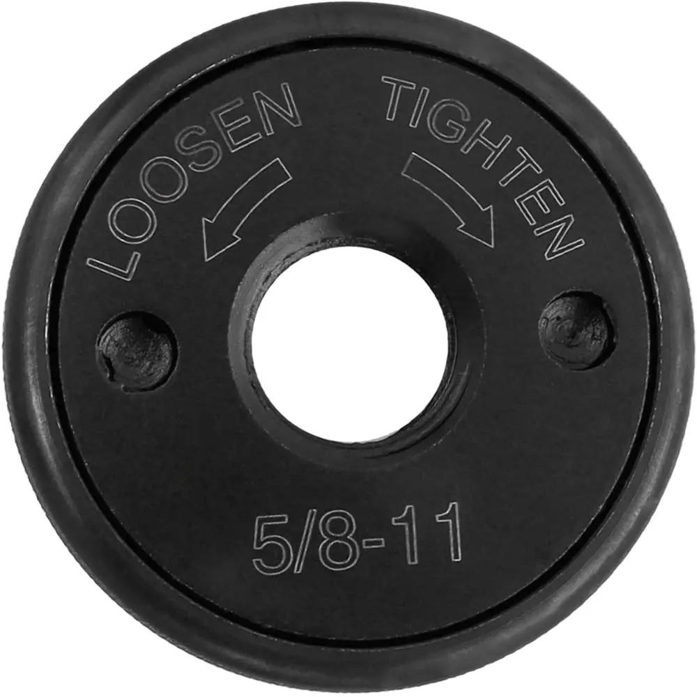 M5/8-11 Angle Grinder Self-Locking Pressure Plate, Quick Release Angle Grinder Flange Nut Replacement Fastener for Angle Grinder