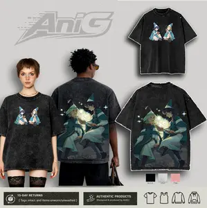 Coco - Agott Witch Hat Atelier T-shirt, anime shirt, anime gift for her, cottagecore vibe shirt, blue moon weed flower shirt, elf shirt