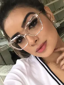 Vintage Cat Eye Frame Eyeglasses, Trendy Casual Anti Blue Light Eyeglasses for Women & Men, Fashion Eyeglasses for Work, Daily Clothing Decor, Perfect for Student Daily Use