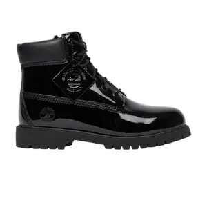 Timberland 6 Inch Premium Waterproof Boot Youth 'Black Patent Leather'