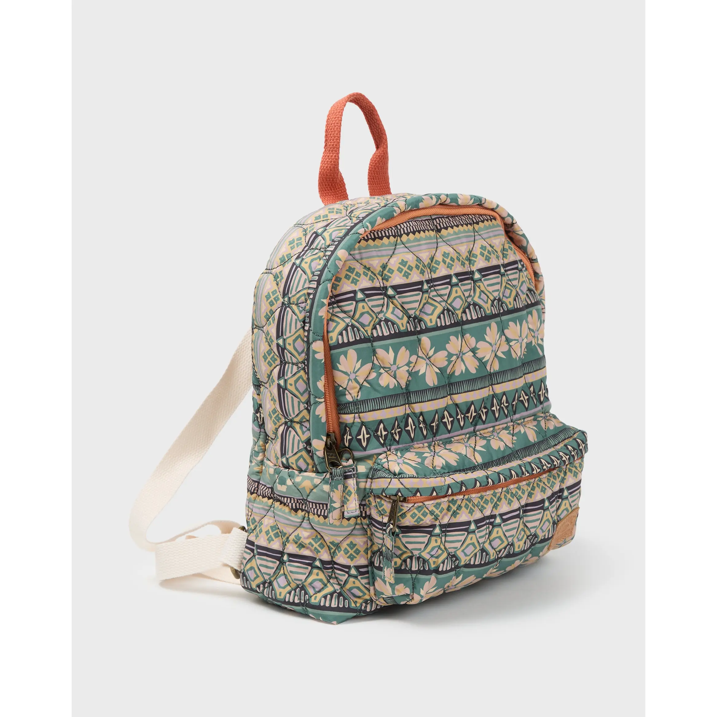 A/Div Quilted Mama Mini Backpack - Canteen