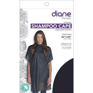 Diane Shampoo Cape-Black