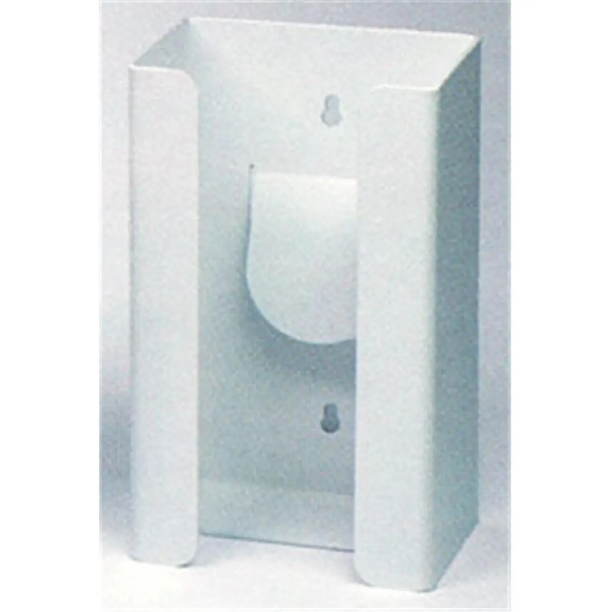 212 MAIN Vertical Rack Glove Dispenser - Durable Heavy-Duty Plastic Glove Boxes Storage, Dustproof, Holds All Sizes, Quick Access for Vinyl & Latex, Reduces Refill Frequency, White Office Desk Organizer for Medical Supplies, Holds All Glove Sizes