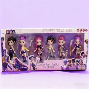 6-Piece Figurine Set (Boxed) – Anime Model Toy Decorations, perfect for home collections and office desk display.Size: 14.17 × 6.69 × 2.36 in An excellent gift choice for Christmas and New Year.
