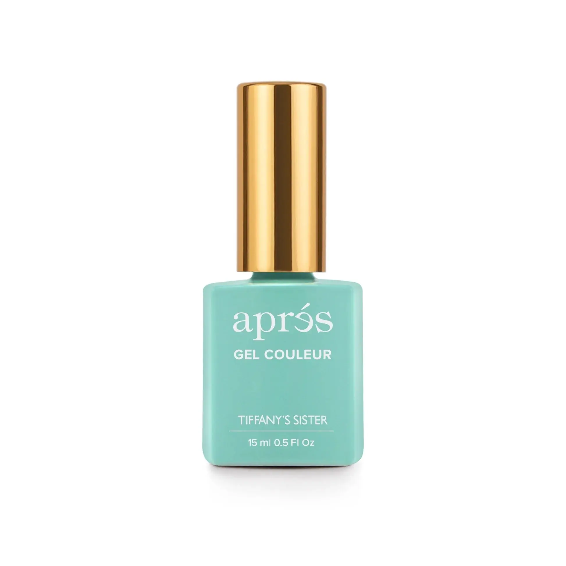 Aprés Gel Couleur HEMA-Free Gel Nail Polish, Soak-Off Formula for Glitter & Jelly Nails, Full Coverage Professional Manicure, 15ml Bottle with Brush, Gel Manicure