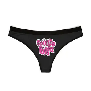 Spoiled brat Women's Thongs Fabric Fashion