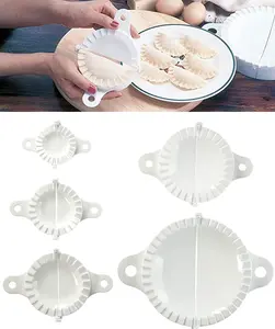Dumpling Maker Dumpling Tools 5Packs with Different Sizes of Dumpling Mold, Perfect for Making Hand Pies, Dumplings, Ravioli, Calzones, Dough Press 5.5/7.5/9.5/12/15.5Cm ZSFLZS