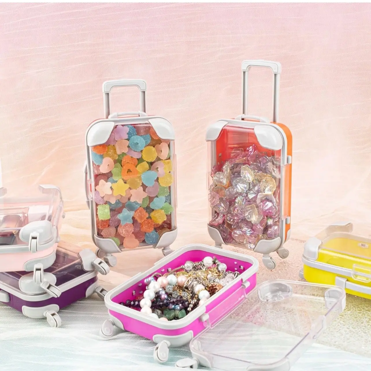 Mini Suitcase - pink