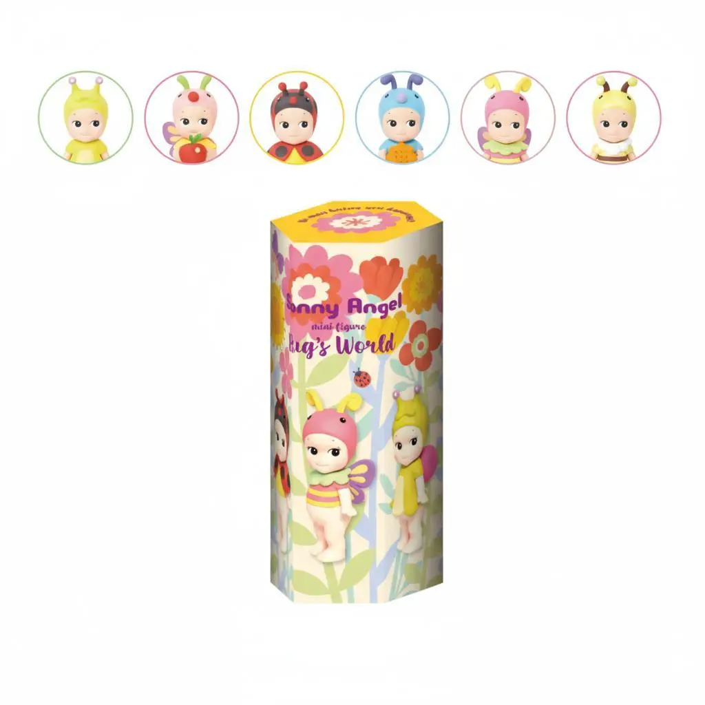 Sonny Angels Edition Sealed Blind Box - Bug's World Series |  Kawaii Collectible Toy Desk Decor Gift | Collectible figures sealed Blind box - Halloween Gift