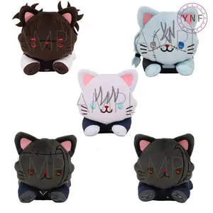 In Stock!! 100% Original Action Cotton Movic Doll Toys Anime Jujutsu Kaisen Gojou CHOSO Mahito Withcat Cat Eye Mask Plush Dolls