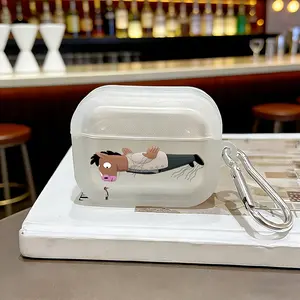 Bojackhorseman Design Protective Case Cover for Apple AirPods 1/2/3/4 Pro, Tpu Material Lightweight & Durable, Anti-Scratch Shockproof Protection