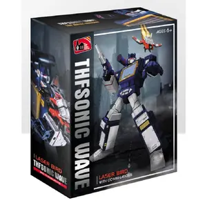 Transformation MasterPiece THF-01J THF01J Soundwave With One Tape Walkman KO MP13 Alloy G1 Action Anime Figure Robot Toys