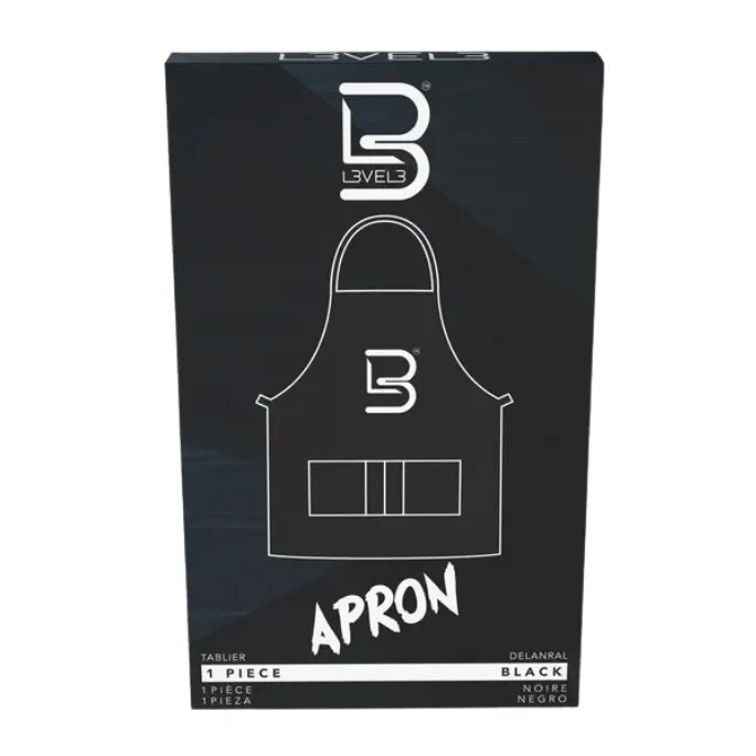 Level3 Home Care Apron, Adjustable Strap, Comfortable Cover with Hair Protection Functionality