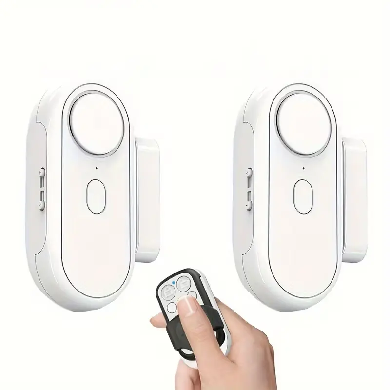 Secure Your for home with Window Door Alarm Wireless, Door Magnetic Open Alarm Burglar Alert Sensor, Max 120DB Loud LOW-MIDDLE-HIGH Volume Magnet Doorbell Chime for Safety And Guest Visit